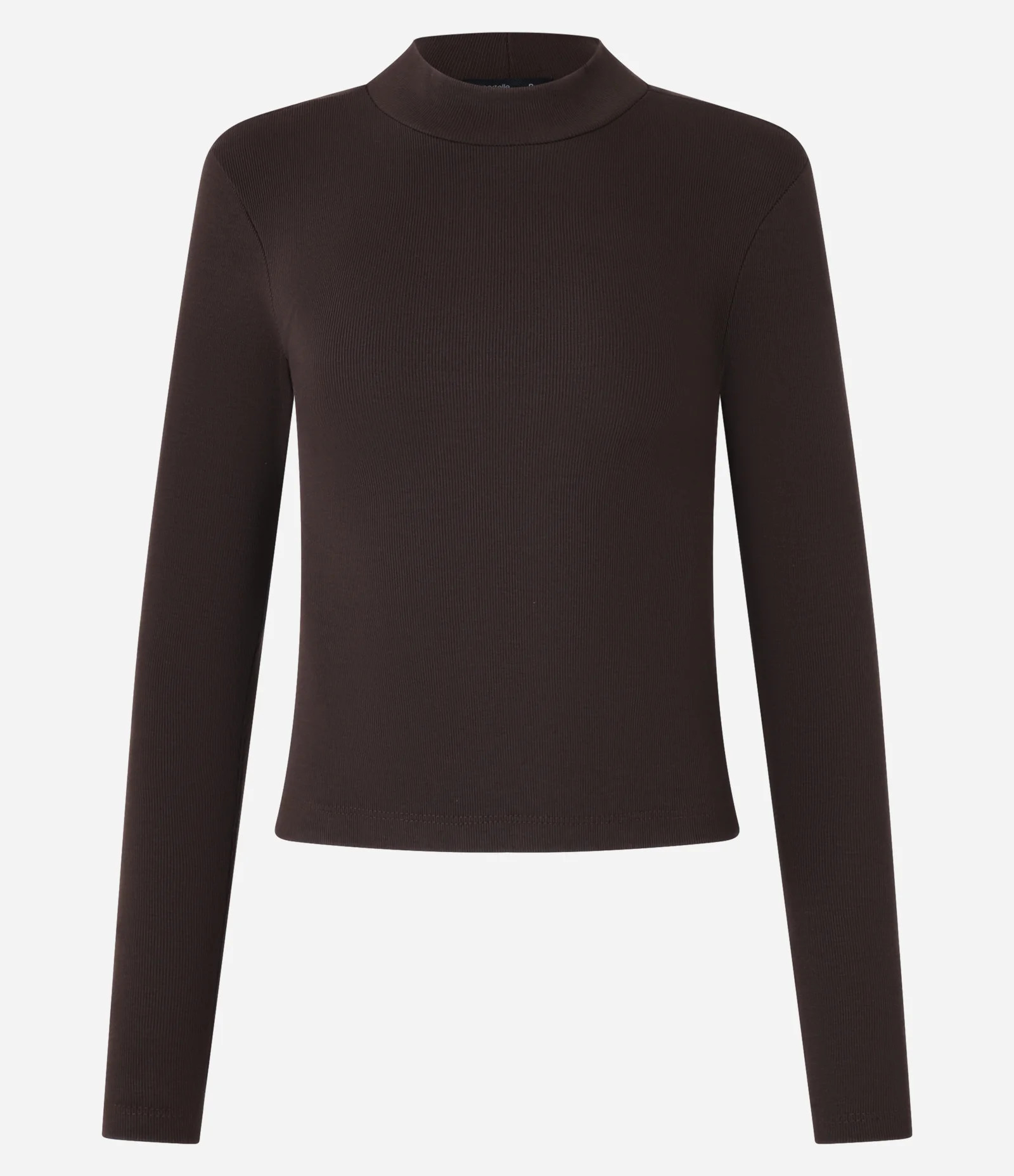 Blusa em Ribana com Gola Alta e Manga Longa Cinza - Lojas Renner | Renner (BR)