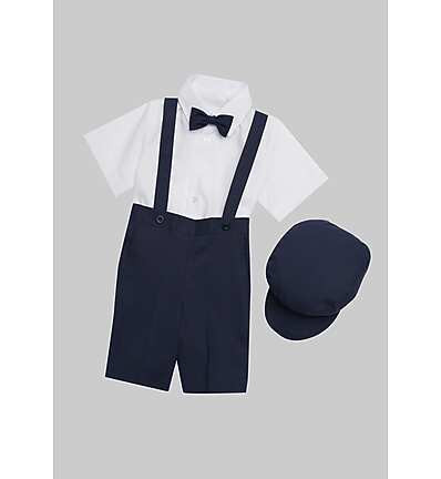 Peanut Butter Collection Slim Fit Eton 5-Piece Shorts Suit Set | Jos. A. Bank