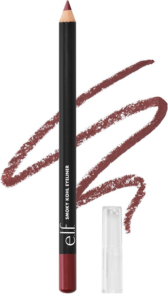 e.l.f. Smoky Kohl Eyeliner, Eye Pencil For Creating Long-Lasting, Bold, High-Pigmented Makeup Loo... | Amazon (US)