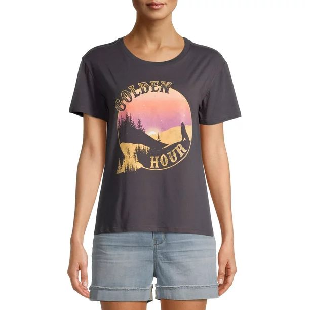 Fifth Sun Women's Golden Hour T-Shirt | Walmart (US)