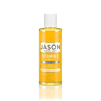 Jason Skin Oil, Vitamin E 5,000 IU, All Over Body Nourishment, 4 Oz (Packaging May Vary)