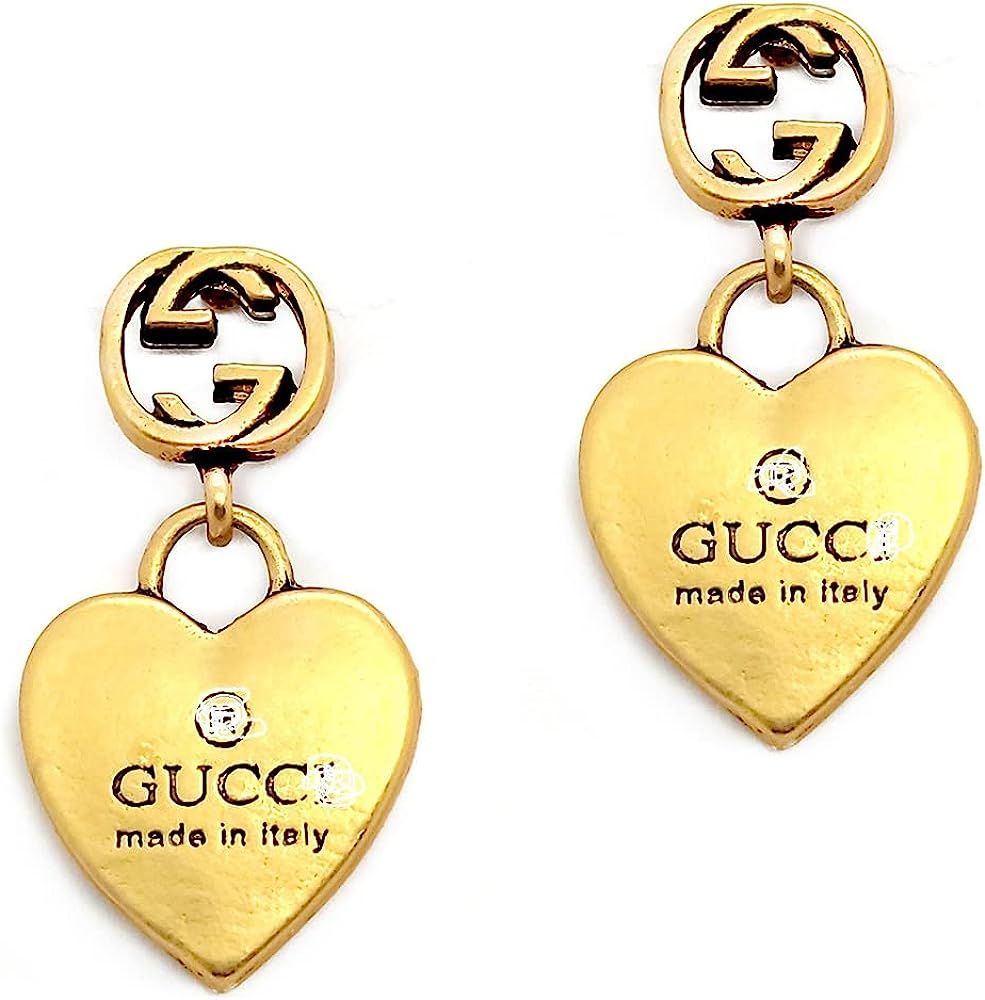 gg earrings G Letter Earrrings GC earrings Gold Plated gg earrings Alphabet Name Earrings For Women  | Amazon (US)