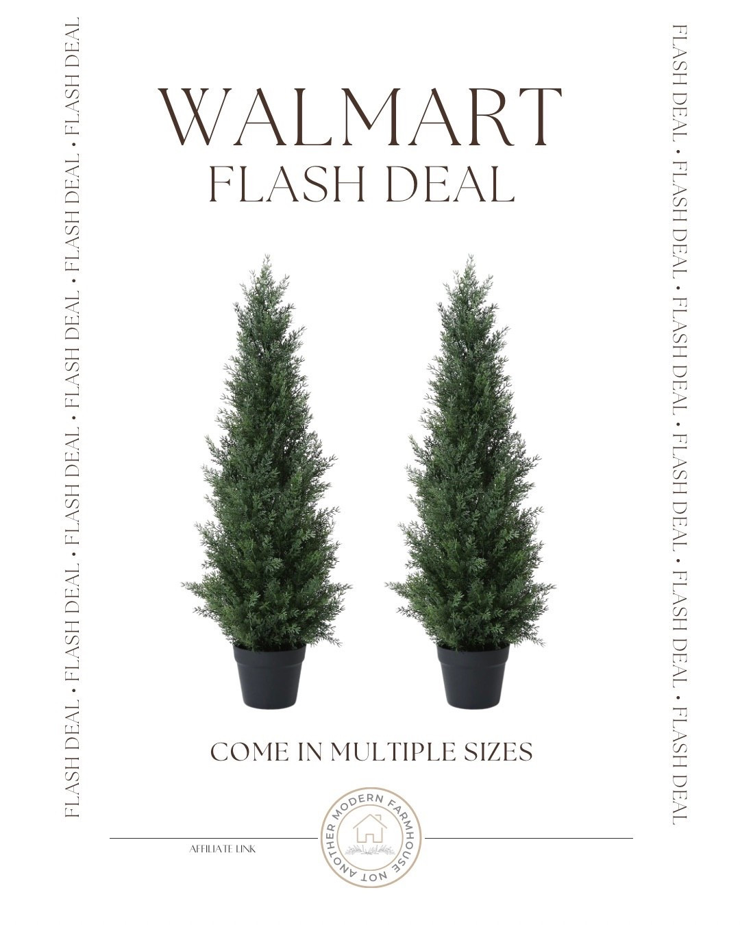 Flash Deal! ✨ Faux Cedar Tree

Front porch inspo, Christmas home, affordable finds, Walmart deal, home inspo, holiday inspoo

#LTKHome #LTKFindsUnder50 #LTKSeasonal