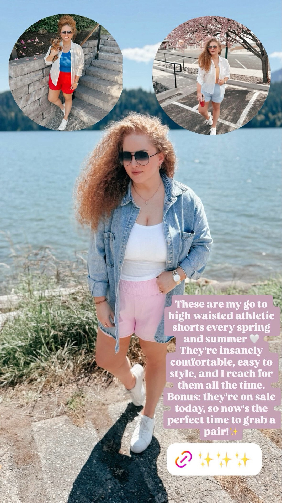 These are my go to high waisted athletic shorts every spring and summer 🤍 They're insanely comfortable, easy to style, and I reach for them all the time. Bonus: they're on sale today, so now's the perfect time to grab a pair!✨ high waisted athletic shorts | summer wardrobe staple | everyday casual style | comfy shorts | athleisure outfit | weekend look | travel outfit | spring essentials | summer essentials | easy outfit idea | sporty chic | off duty style | casual fashion | everyday basics | vacation outfit | lightweight shorts | on sale find | closet staple | comfortable style | Amazon fashion

#LTKootd #LTKMidsize #LTKgrwm