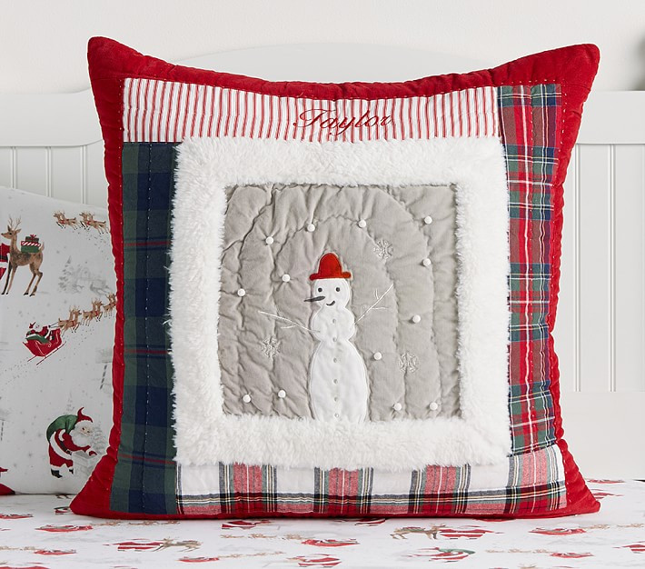 Heritage Santa Quilt & Shams | Pottery Barn Kids