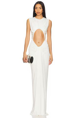 Ronny Kobo Marsella Dress in White from Revolve.com | Revolve Clothing (Global)