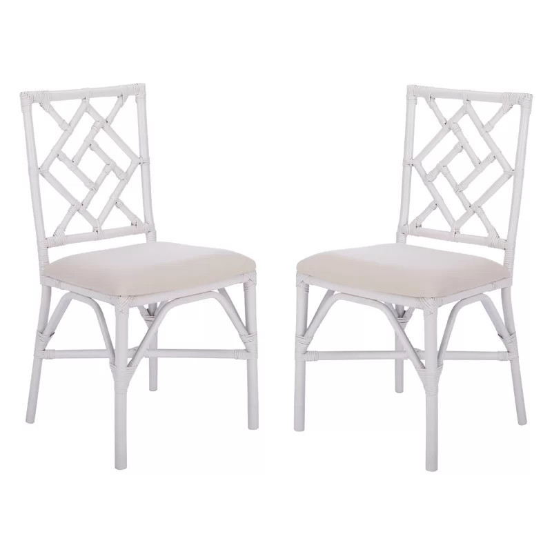 Tyndalls Park Rattan Accent Chair (Set of 2) | Wayfair North America