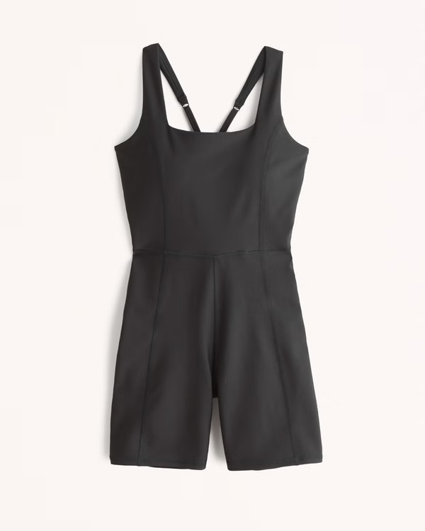 YPB sculptLUX Squareneck Onesie | Abercrombie & Fitch (US)