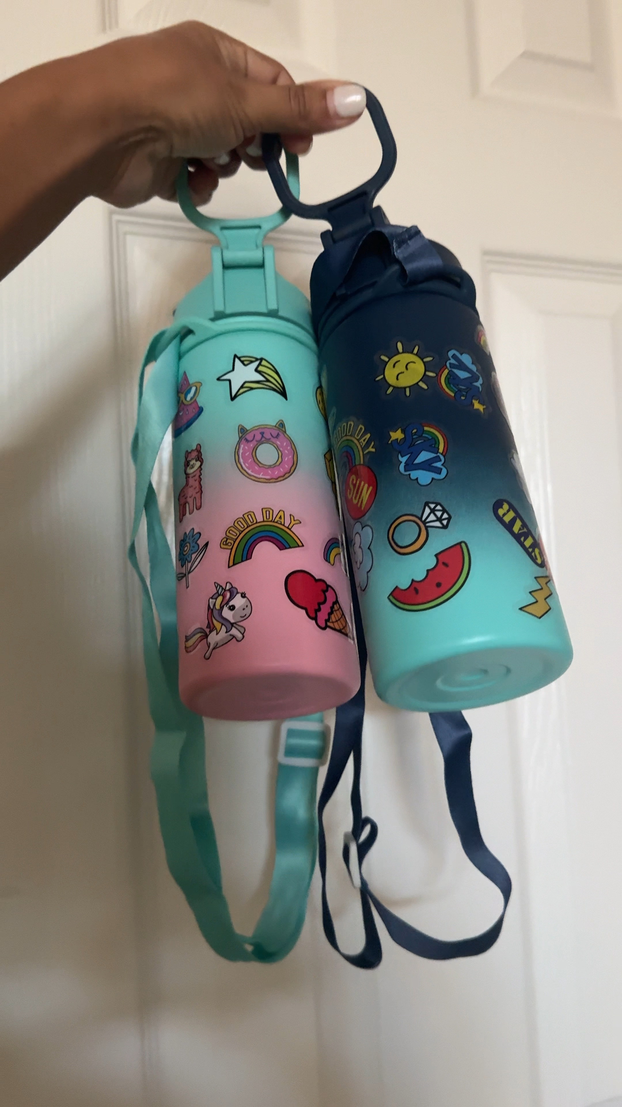 Love these new cups for the kids starting summer camp! They are also great for traveling or even back to school.

The pack comes with the 2 cups, 4 straws, 4 sheets of stickers, and 2 straw cleaners!
#summer #backtoschool #travel #school #kids 

#LTKKids #LTKFamily #LTKSummerSales