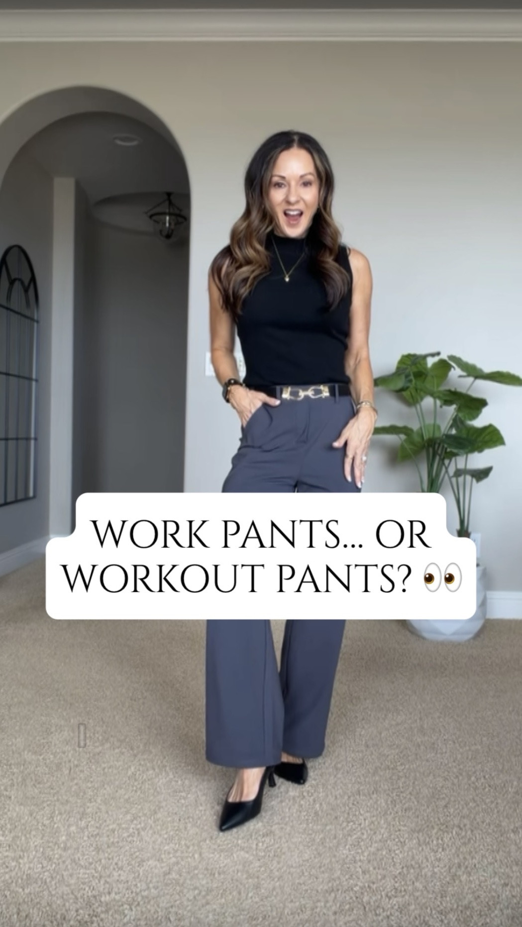 Work pants that feel like activewear 🙌 These are so versatile for the office, teachers, travel, everyday wear & even working out. Plus, there are 5 length options, which is such a win for petites!

For reference: I’m 5’1”, 106 lbs. Everything is unaltered.

G4Free pants • Petite work pants • Wide leg pants • Travel outfits • Teacher outfits • Petite fashion • Fashion over 50 • Over 50 fall outfit ideas

#ltkworkwear #ltkpetite #ltktravel