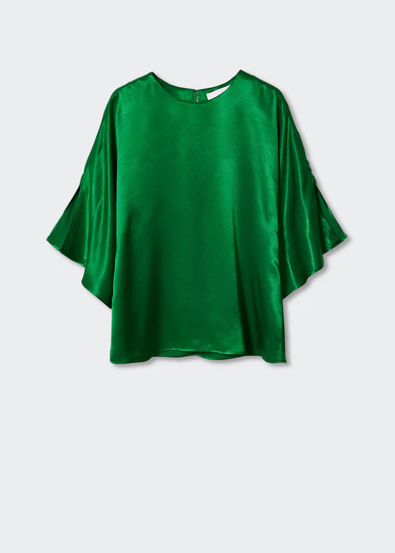 Search: Satin blouse with sleeve slit (87) | Mango USA | MANGO (US)