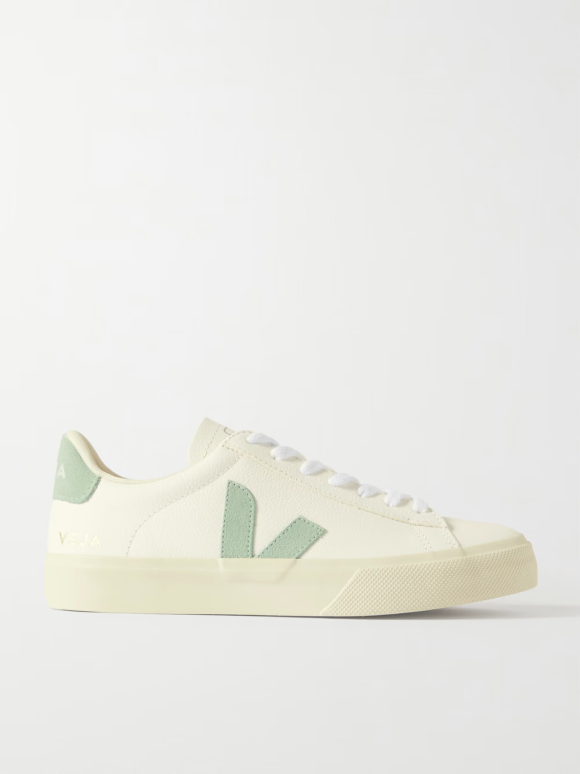 + NET SUSTAIN Campo suede-trimmed leather sneakers | NET-A-PORTER (US)