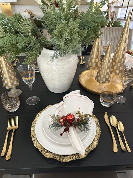 Shop my holiday dining set up! 

Follow me @ahillcountryhome for daily shopping trips and styling tips

Holiday dinnerware, holiday decor, dining table decor, brass utensils, dinnerware sets


#LTKSeasonal #LTKhome #LTKHoliday