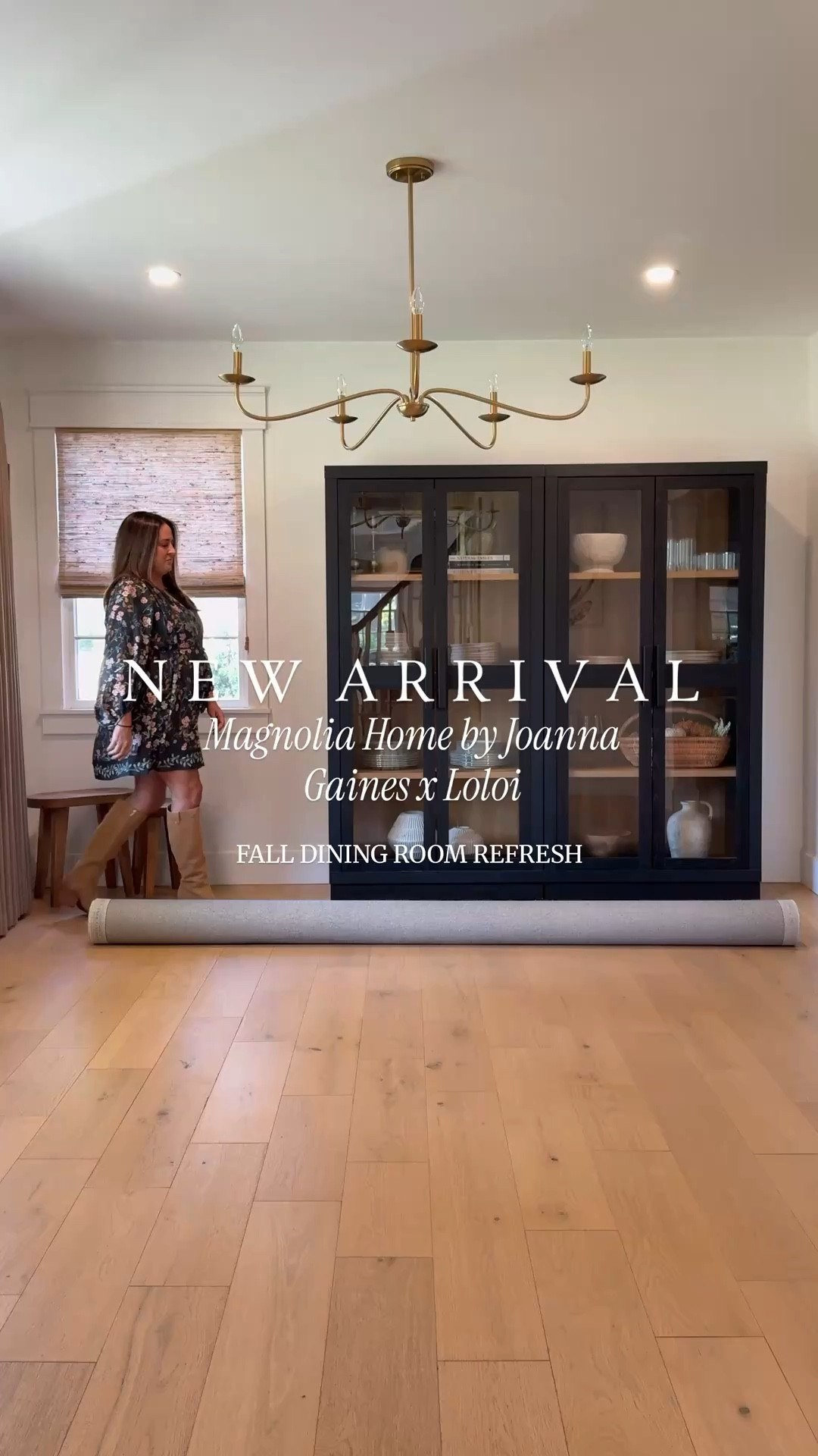 #ad Loving how my new area rug from the Magnolia Home by Joanna Gaines x Loloi Fall collection instantly transformed our dining room. The vintage-inspired design in rich ink and bone adds the perfect cozy elegance.  I’ve linked my new rug in my LTK shop so you can go shop directly from there. Now’s the time to shop with savings of 15% off at Wayfair through 9/29. ✨

#wayfairpartner #wayfair #liketkit #joannagainesxloloi @shop.ltk @joannagaines @magnolia @loloirugs @wayfair

#LTKSaleAlert #LTKStyleTip #LTKHome