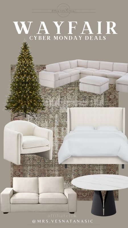 Wayfair Home finds on sale! Some of the lowest prices I have seen so far! 


@Wayfair Wayfair, Wayfair home, Wayfair finds, bed, Christmas tree, sectional sofa, accent chair, rug, 

#LTKhome #LTKsalealert #LTKCyberWeek