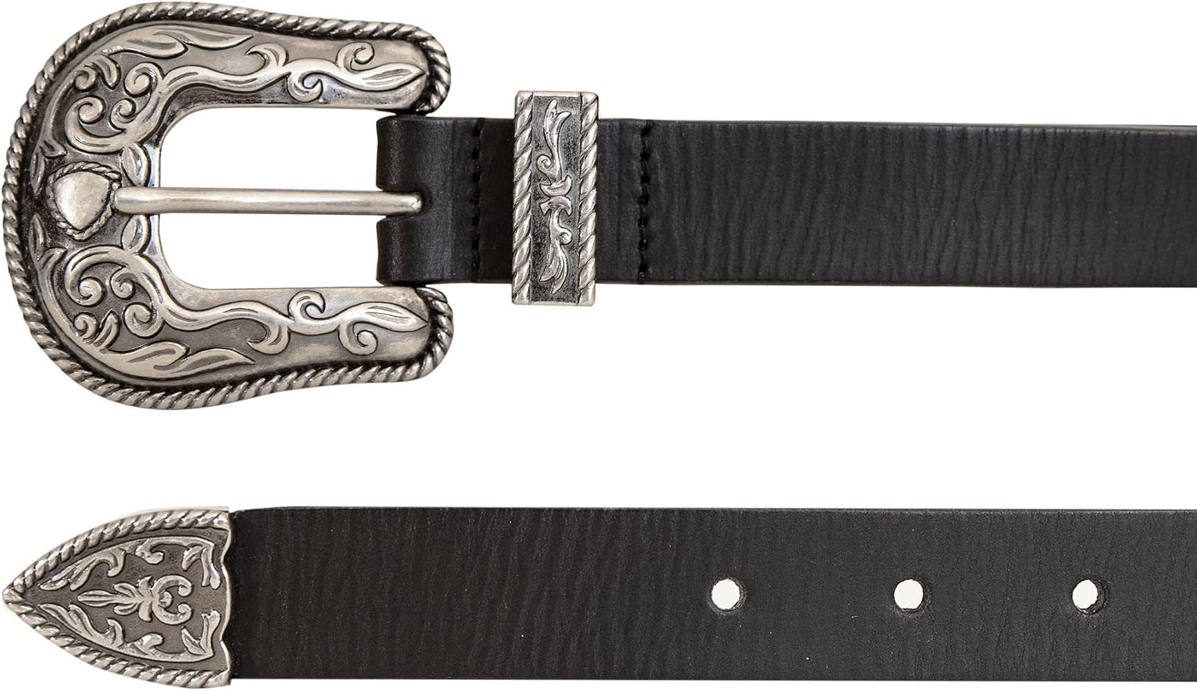 Lucky Brand Women's Western-Inspired Leather Belt | Classic | American Heritage | Casual | Vintag... | Amazon (US)
