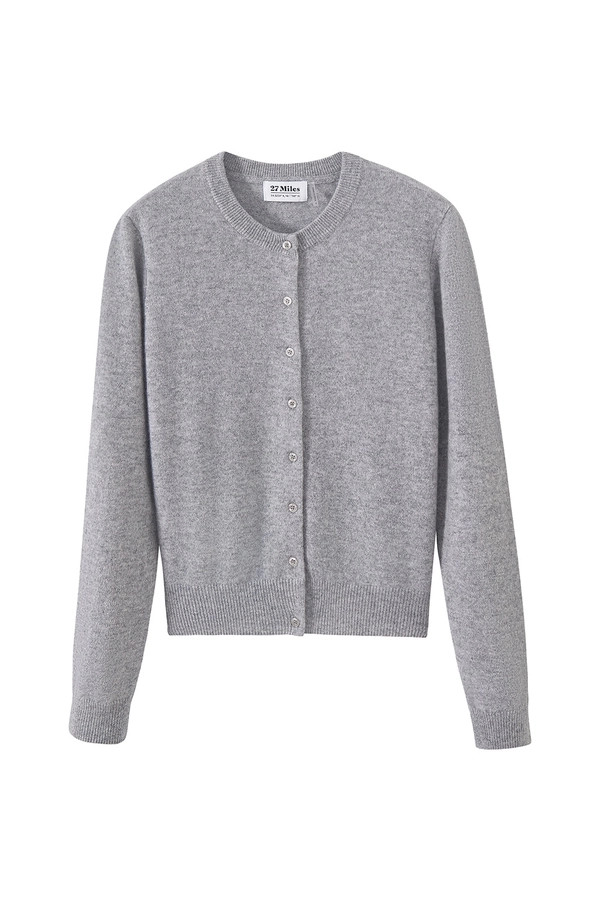 Darlene Classic Cashmere Cardigan by 27 Miles | The Mile