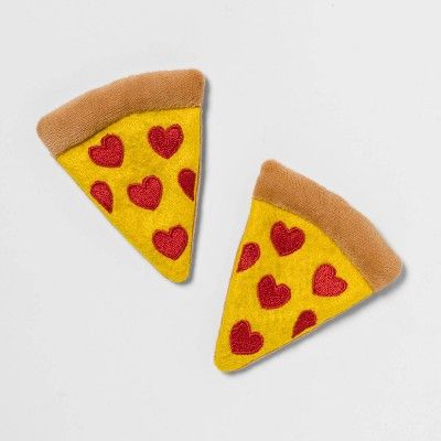 Pounce Pizza Slice Cat Toy - 2pk - Boots & Barkley™ | Target