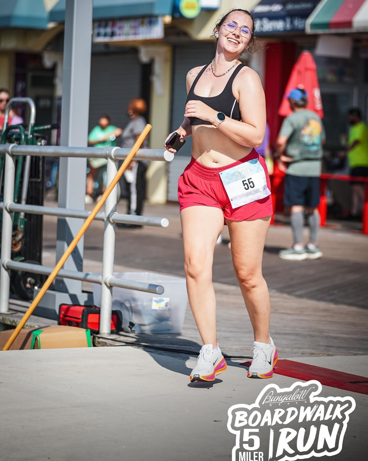 the best 5 miler also comes with free race photos. 
•
swipe to see the haven ave crew ft. our very own THIRD PLACE AGE GROUP WINNER
•
#acraceseries #acrun #running #runninggirly #siblingrun
