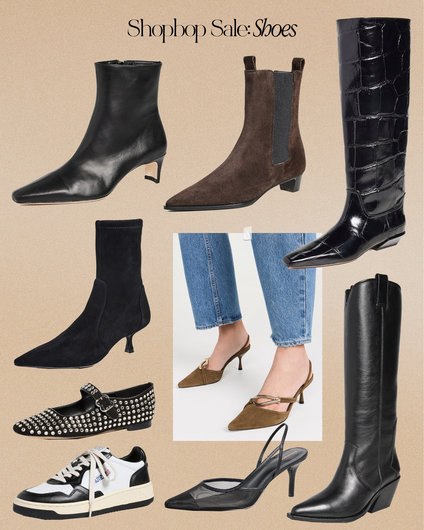 Shopbop Sale: Shoes 🛒

Code: STYLE 
15% off orders of $200+
20% off orders of $500+
25% off orders of $800+