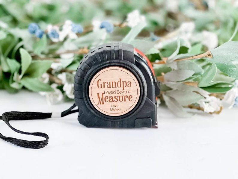 Personalized Tape Measure Gift for Dad Gift for Grandpa | Etsy | Etsy (US)