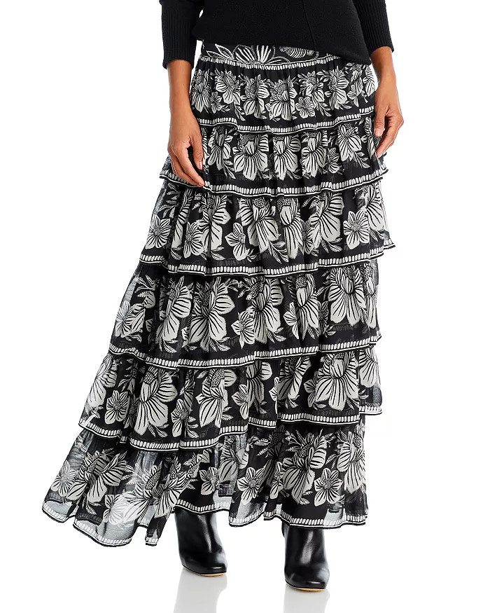 Tiered Maxi Skirt | Bloomingdale's (US)