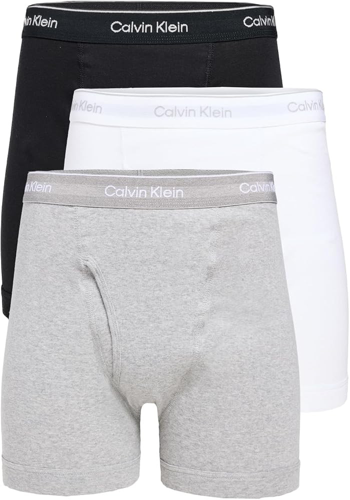 Calvin Klein Men\u2019s Cotton Classics 3-Pack Boxer Brief | Amazon (US)