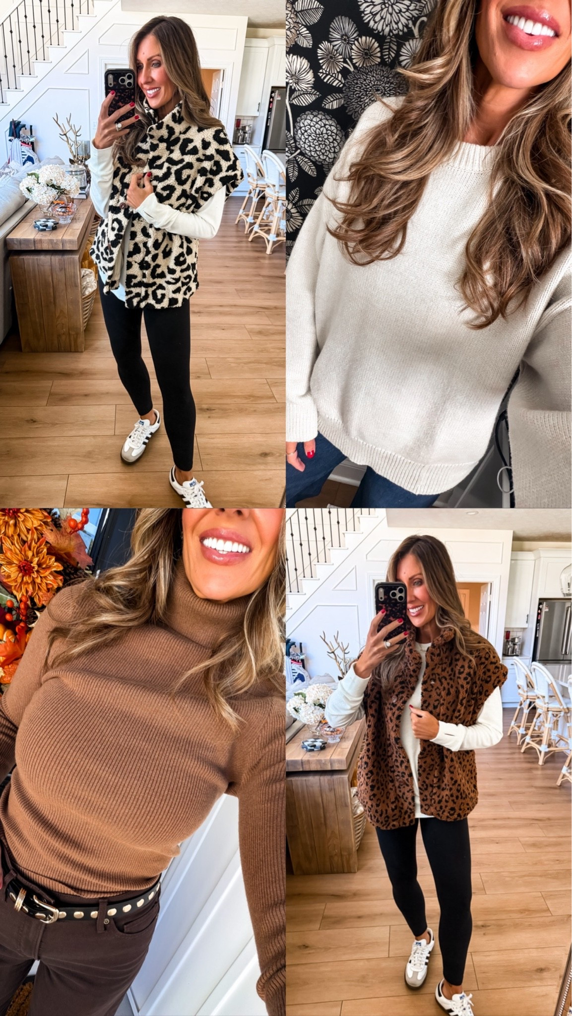 Leopard best Amazon size large 
Turtleneck Sz Medium