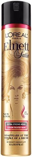L'Oreal Paris Elnett Satin Extra Strong Hold Hairspray - Color Treated Hair 11 Ounce (1 Count) (P... | Amazon (US)