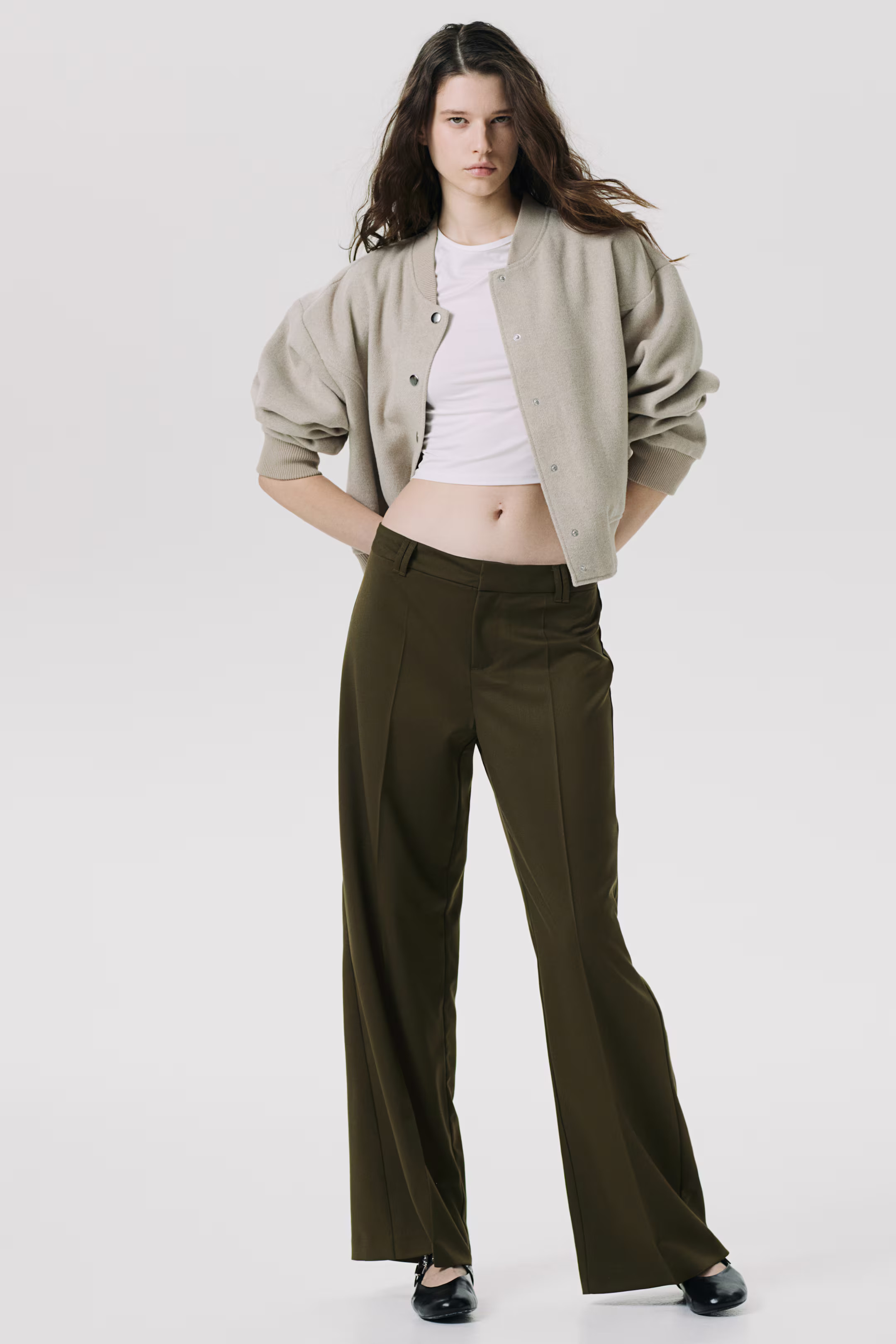 Wide-leg Dress Pants | H&M (US + CA)