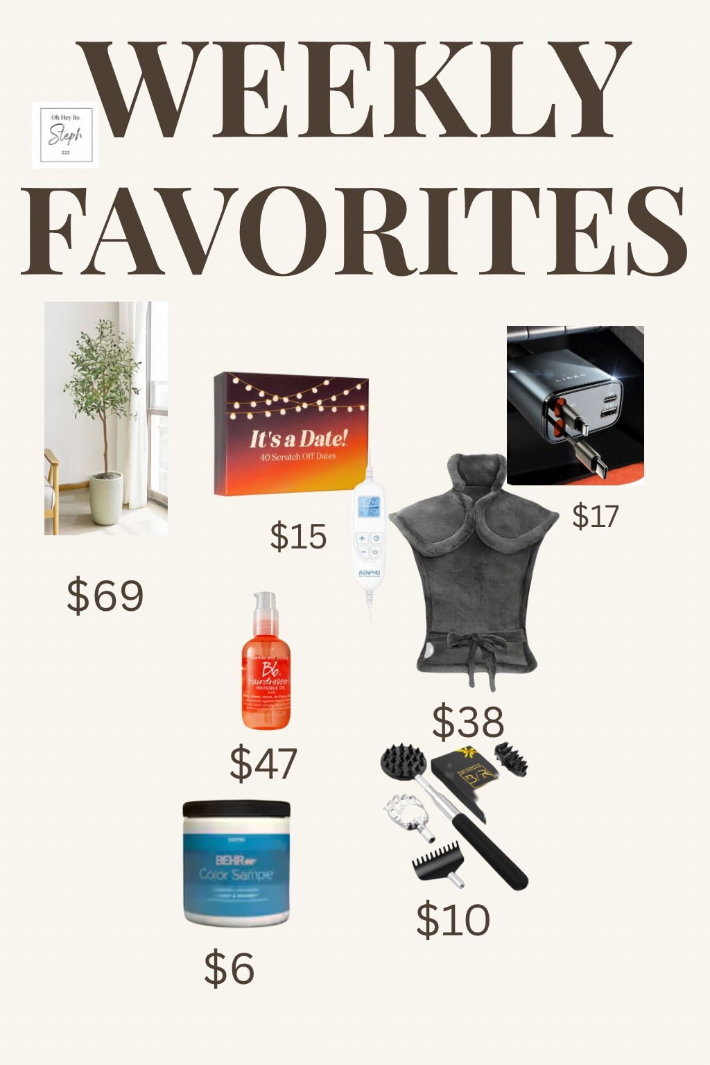 Weekly favorites 

#LTKStyleTip #LTKFindsUnder50 #LTKSaleAlert