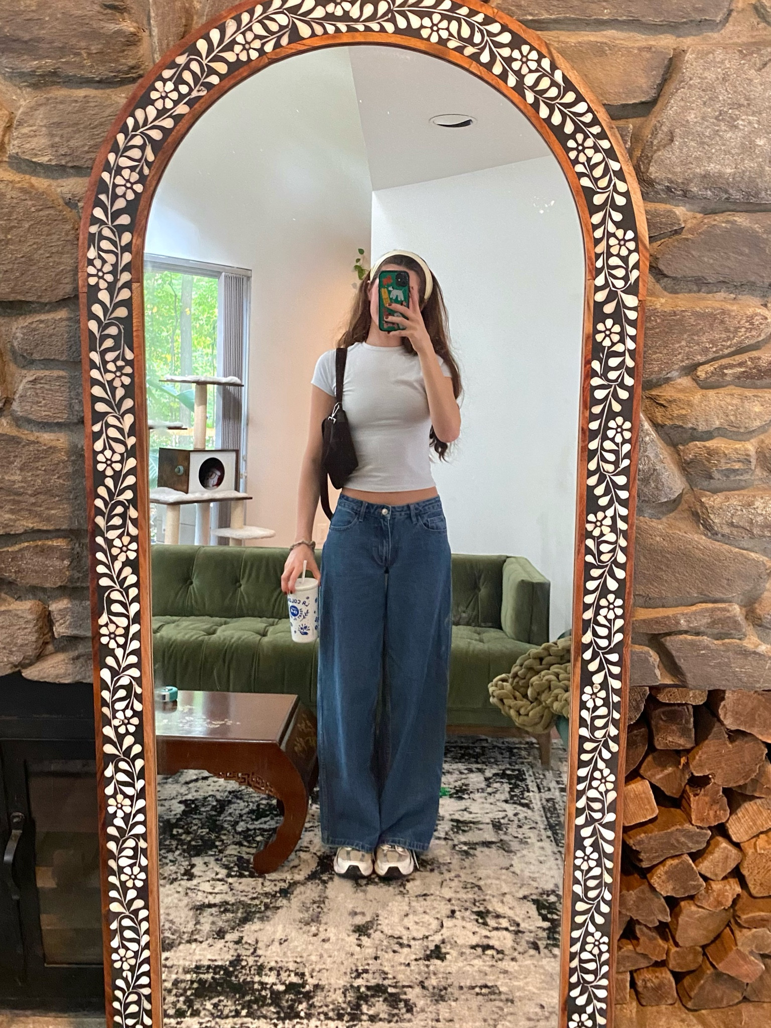 The perfect wide leg jeans