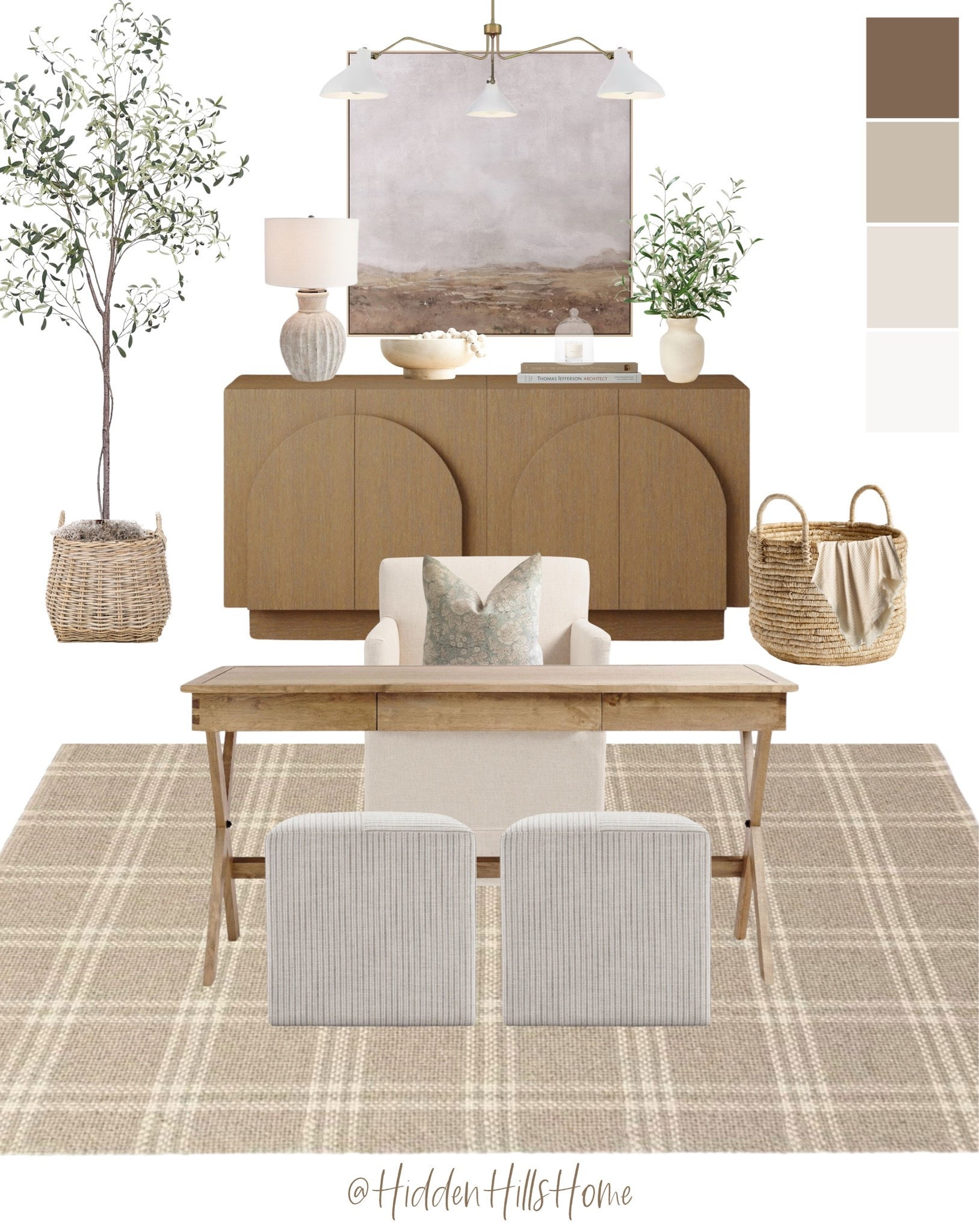 Home office decor ideas, home office inspiration, office desk, office chair, neutral home office design, office mood board, work from home #homeoffice

#LTKHome #LTKSaleAlert #LTKSeasonal