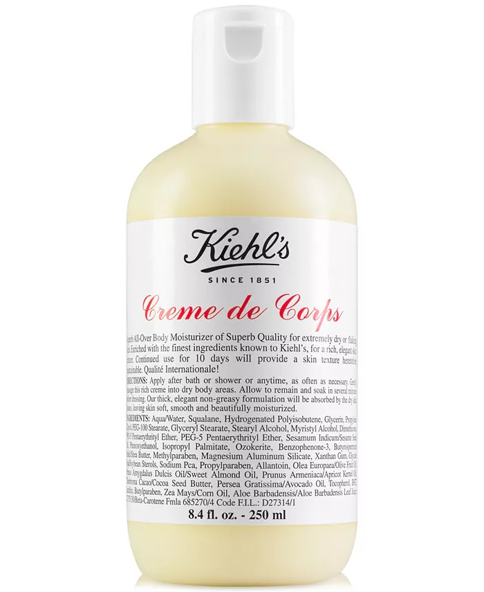 Kiehl's Since 1851 Creme de Corps Body Lotion with Cocoa Butter, 33.8 fl. oz. - Macy's | Macy's
