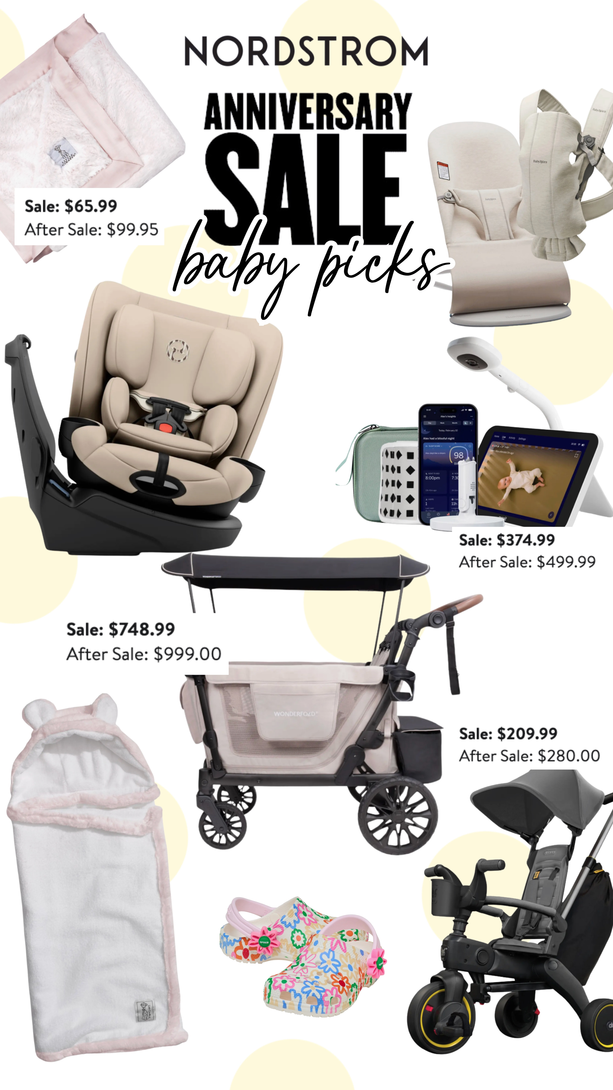 The baby gear deals at the Nordstrom Anniversary sale are some of the best they've had! 


nsale, nordstrom sale, nordstrom sale picks, nordstrom sale fashion, nsale 2026, nordstrom baby, nsale baby finds 

 #LTKSaleAlert #LTKBaby