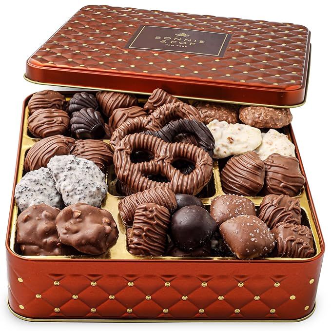 Chocolate Gift Basket, Candy Food Gifts Arrangement Platter, Gourmet Snack Box, Birthday Present ... | Amazon (US)