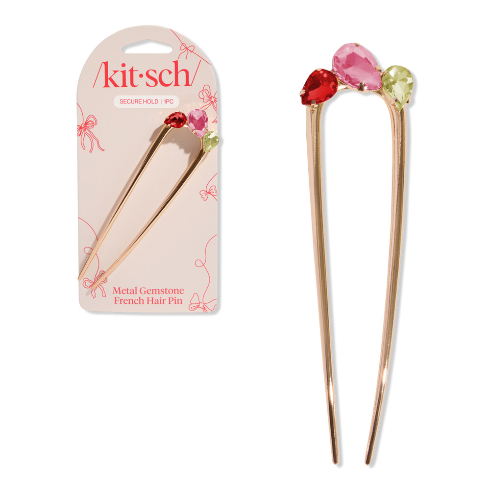 Kitsch Metal Gemstone French Hair Pin | Ulta