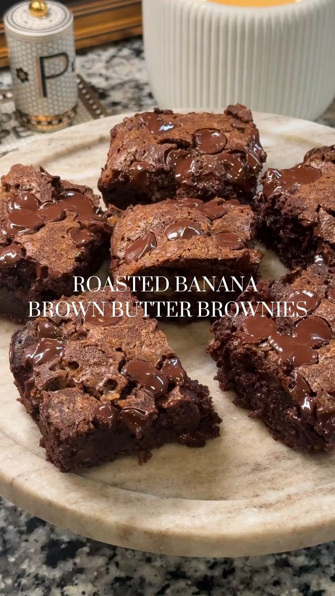 Roasted bananas + Brownies 🍌🍫 

#LTKHome #LTKfoodie