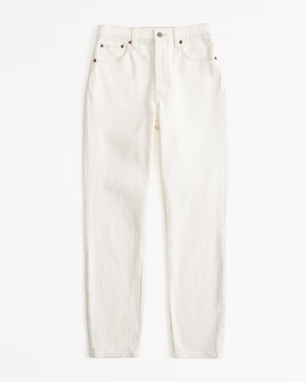 Women's Curve Love High Rise Mom Jean | Women's New Arrivals | Abercrombie.com | Abercrombie & Fitch (US)