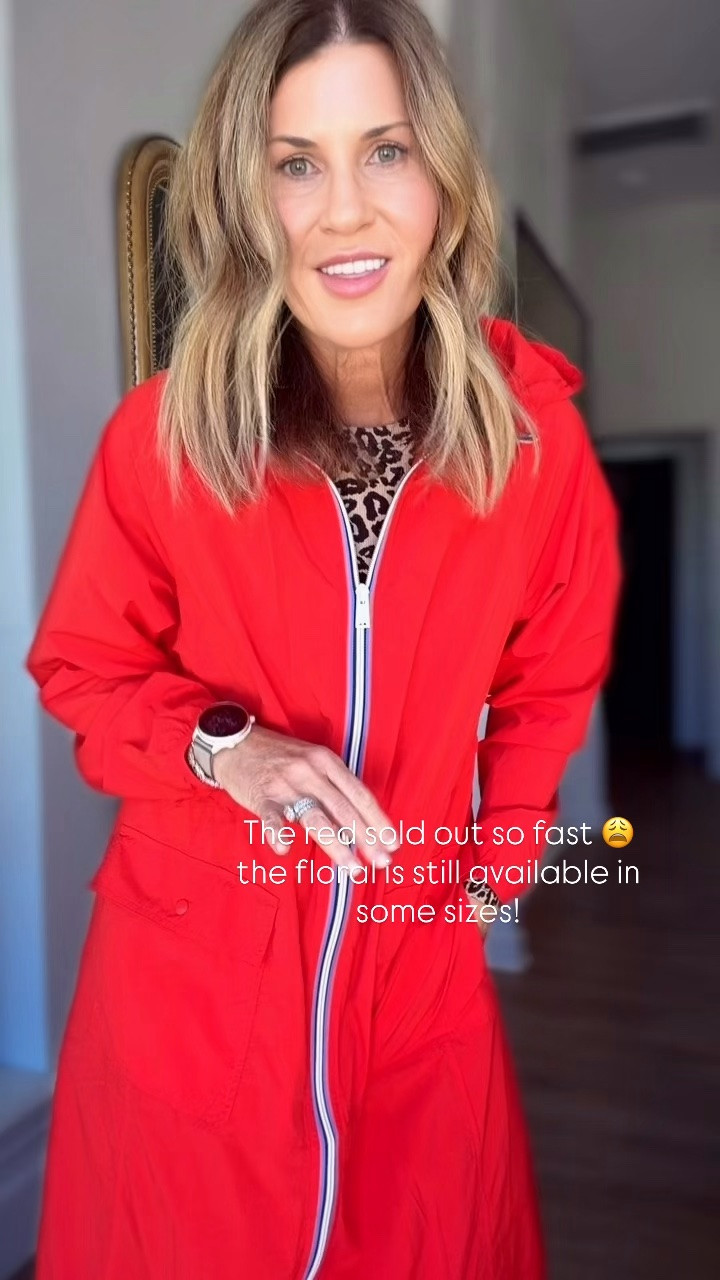 Wearing a size small long nylon jacket

#LTKOver40 #LTKootd