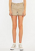 KanCan™ Curvy High Rise Frayed Hem 3.5in Short | Maurices