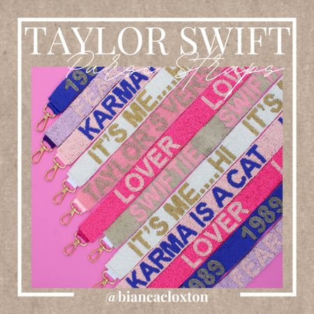 Taylor Swift Concert Purse Straps - The Eras Tour 💕

Concert Purse, Clear Purse, Clear Bag, Beaded Strap, Interchangeable Strap, Lover, 1989 



#LTKitbag #LTKstyletip #LTKFind