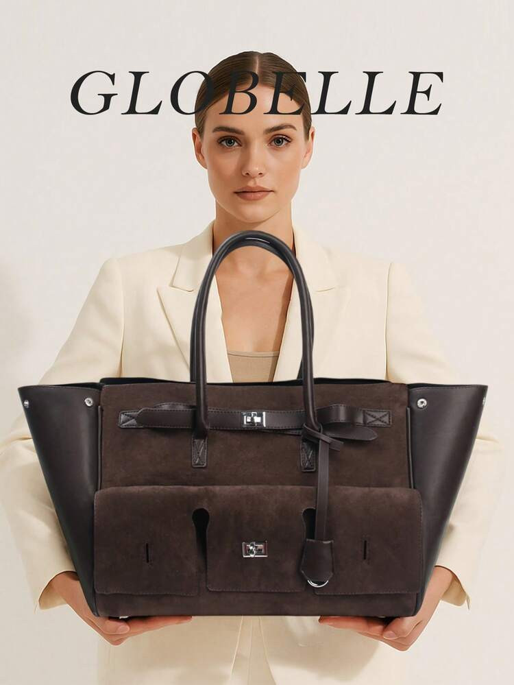 1 Pc Fashionable Retro Personalized Motorcycle Bag Large Capacity Expandable Solid Color With Sma... | SHEIN