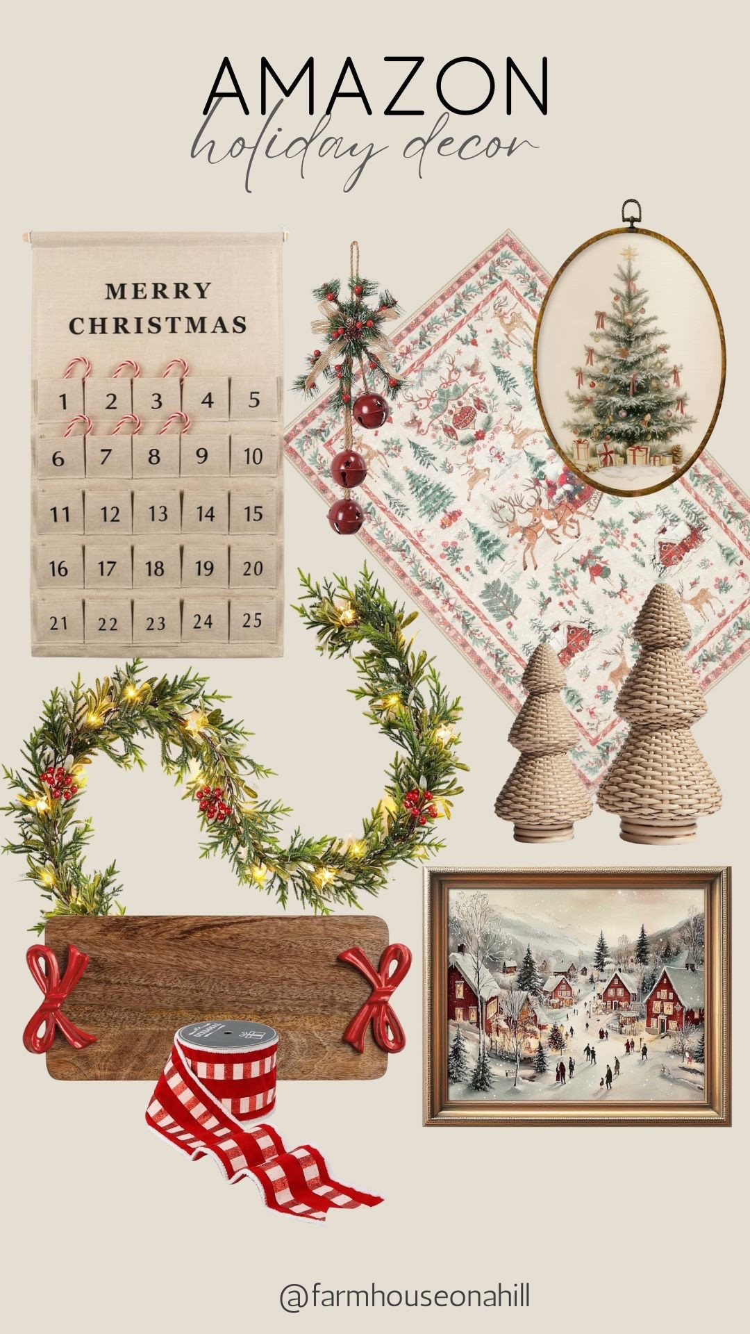 Amazon holiday Christmas decor 



#LTKHome #LTKSeasonal #LTKHoliday