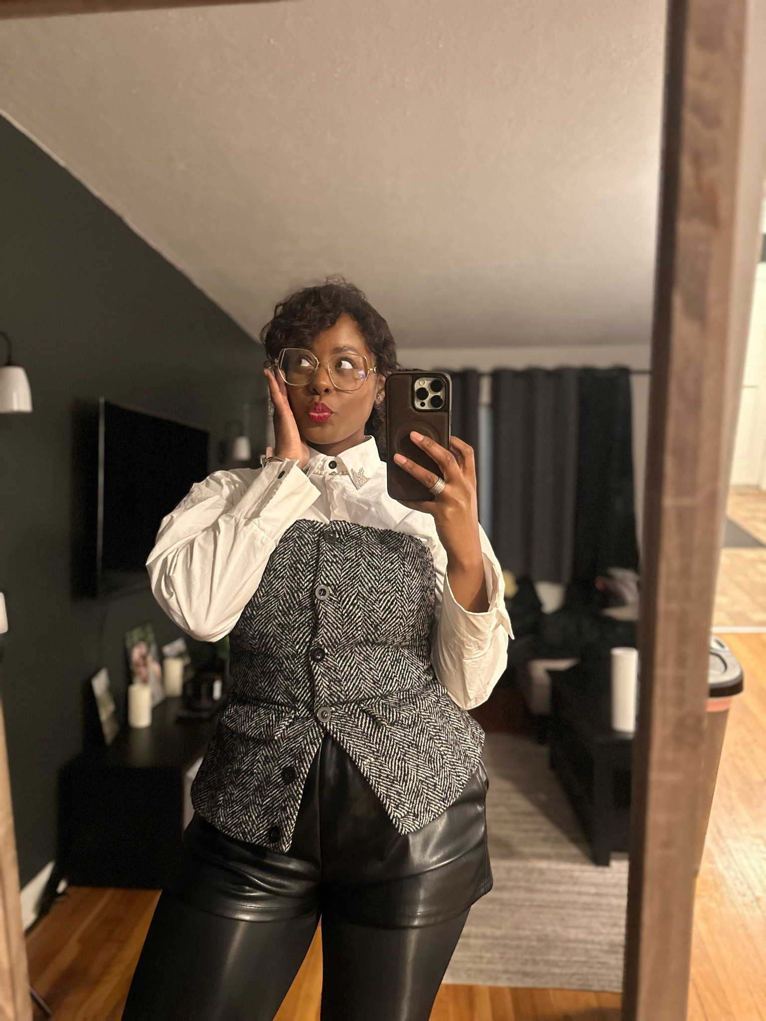 How to wear shorts in the Winter…. Said Amethyst Always! 

#mentallfashion 

#LTKFindsUnder50 #LTKMidsize #LTKStyleTip