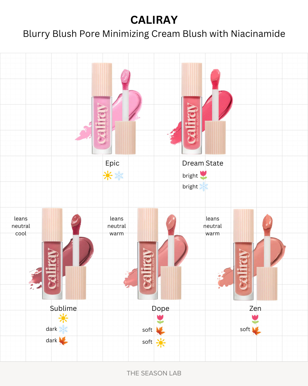 CALIRAY

Blurry Blush Pore Minimizing Cream Blush with Niacinamide 

 #LTKStyleTip #LTKBeauty