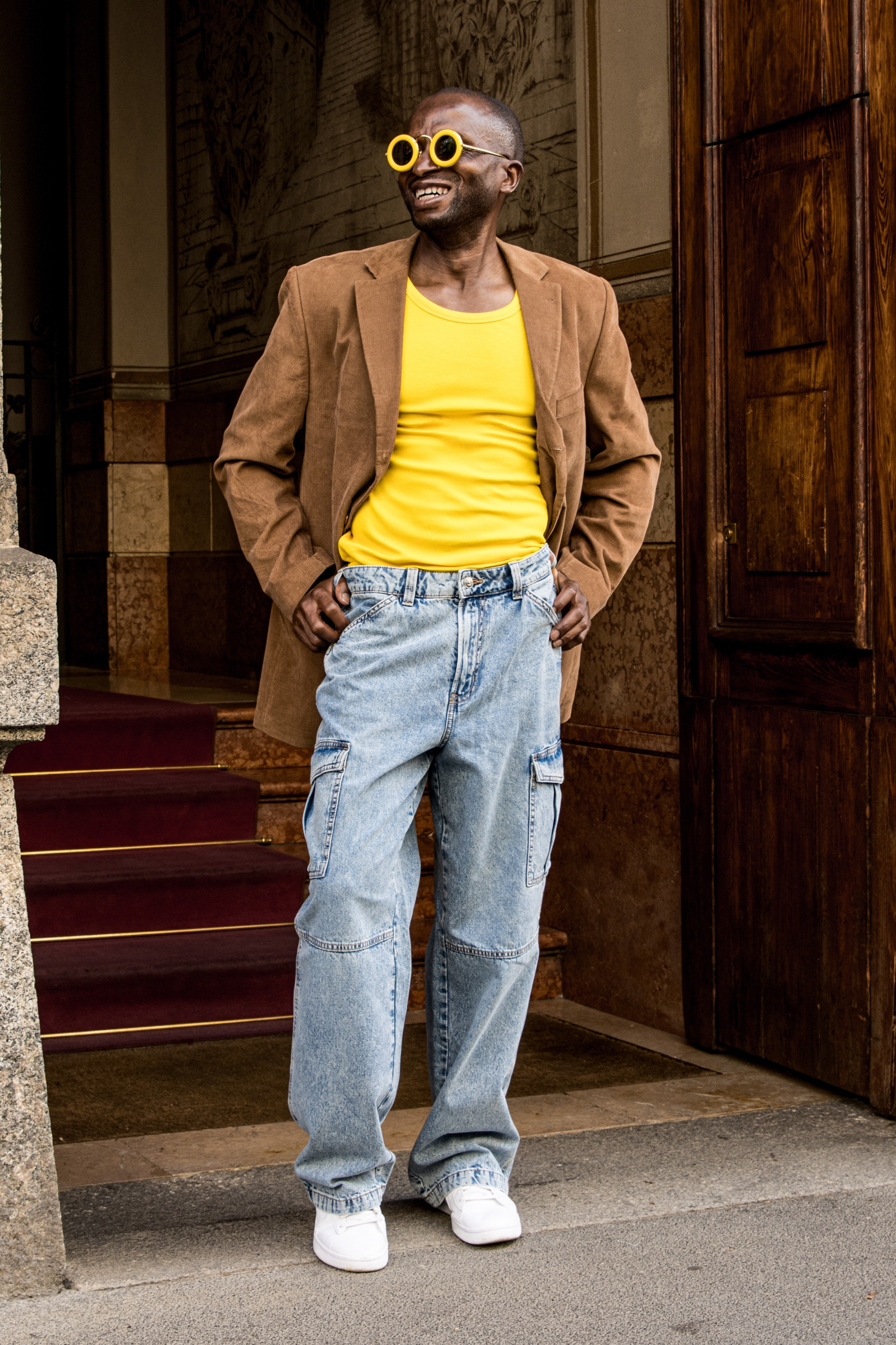 A Cargo Cants And Blazer Combo
Embrace a chic and casual look with this simple blazer and cargo pants combo. The structured blazer adds a touch of sophistication, while the cargo pants add a relaxed and edgy vibe. This versatile ensemble is perfect for a casual day out or a semiformal occasion. #EffortlessStyle #BlazerAndCargo #CasualChic

#LTKFind #LTKfamily #LTKU