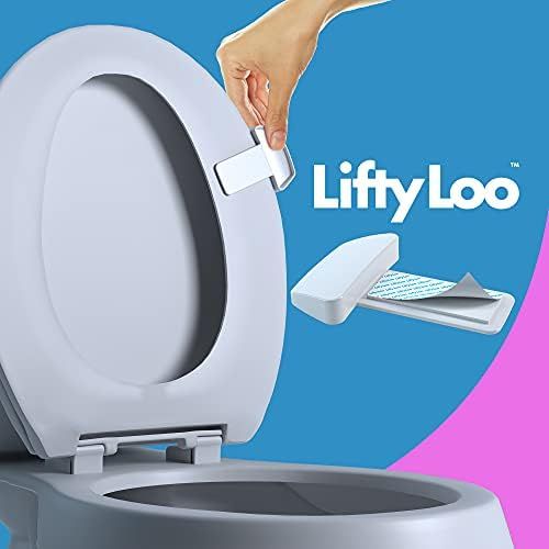 Lifty Loo Antimicrobial Toilet Seat Handle - Lift More, Less Mess -Easy Application 2 Pack | Amazon (US)