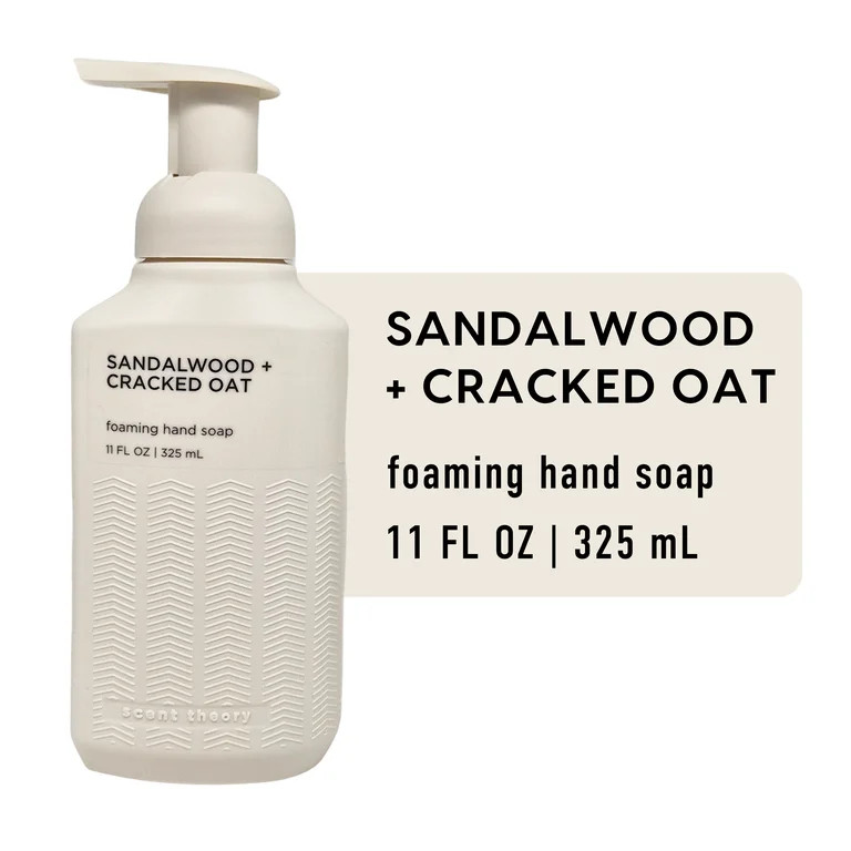 Scent Theory Foaming Hand Soap, Sandalwood and Cracked Oat, 11 fl oz | Walmart (US)