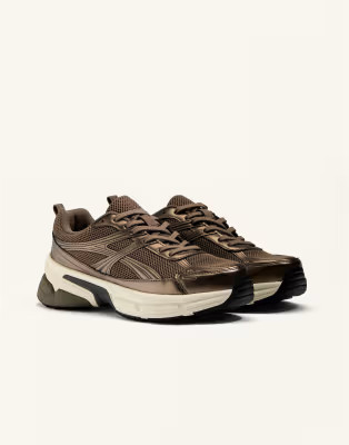 OYSHO Running trainers in copper | ASOS | ASOS (Global)